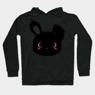 Cute Black Rabbit Hoodie